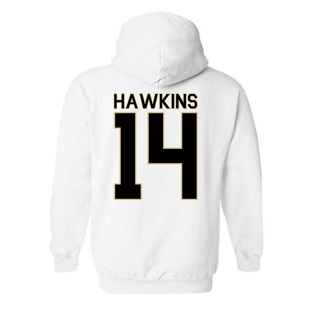 Wake Forest - NCAA Women's Volleyball : Kelis Hawkins - Classic Shersey Hooded Sweatshirt-1