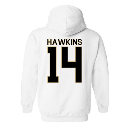Wake Forest - NCAA Women's Volleyball : Kelis Hawkins - Classic Shersey Hooded Sweatshirt-1