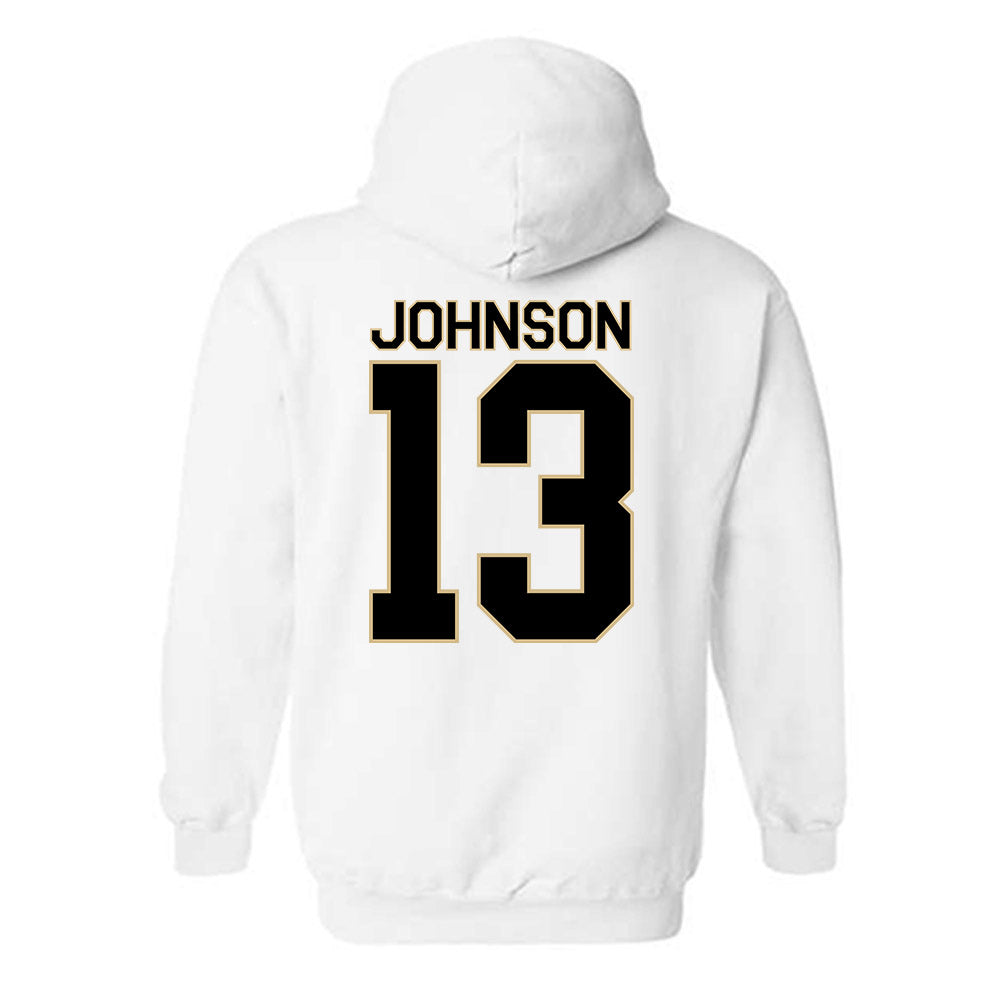 Wake Forest - NCAA Football : Billy Johnson - Classic Shersey Hooded Sweatshirt-1