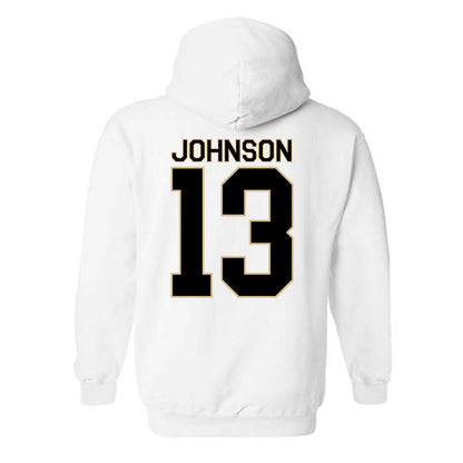 Wake Forest - NCAA Football : Billy Johnson - Classic Shersey Hooded Sweatshirt-1