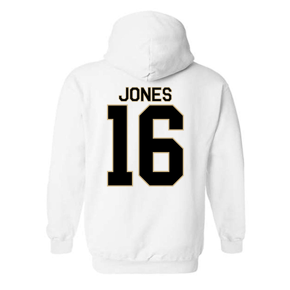 Wake Forest - NCAA Baseball : Evan Jones - Classic Shersey Hooded Sweatshirt-1