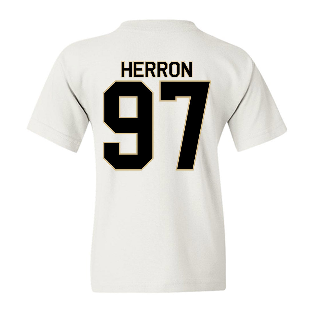 Wake Forest - NCAA Football : Matthew Herron - Classic Shersey Youth T-Shirt-1