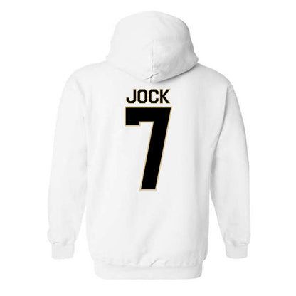 Wake Forest - NCAA Football : Buom Jock - Classic Shersey Hooded Sweatshirt-1