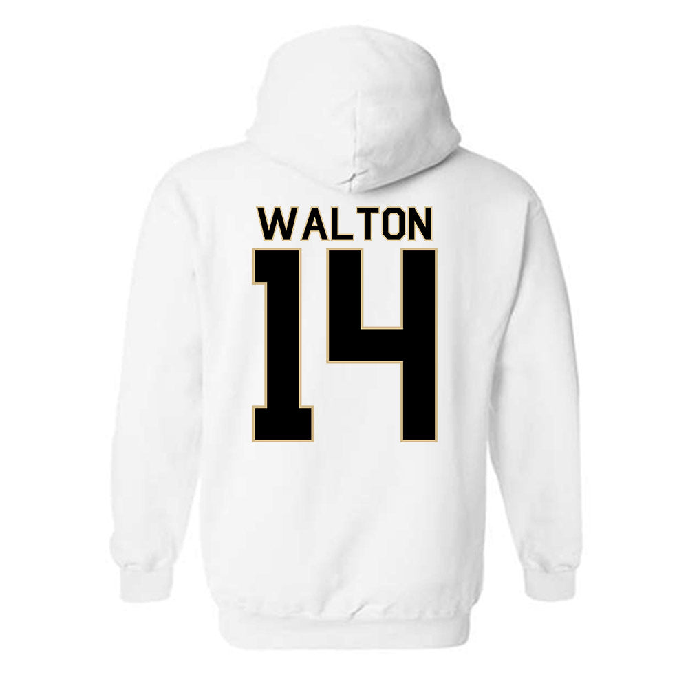 Wake Forest - NCAA Football : Tyler Walton - Classic Shersey Hooded Sweatshirt-1