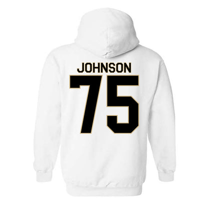 Wake Forest - NCAA Football : Derrell Johnson - Classic Shersey Hooded Sweatshirt-1