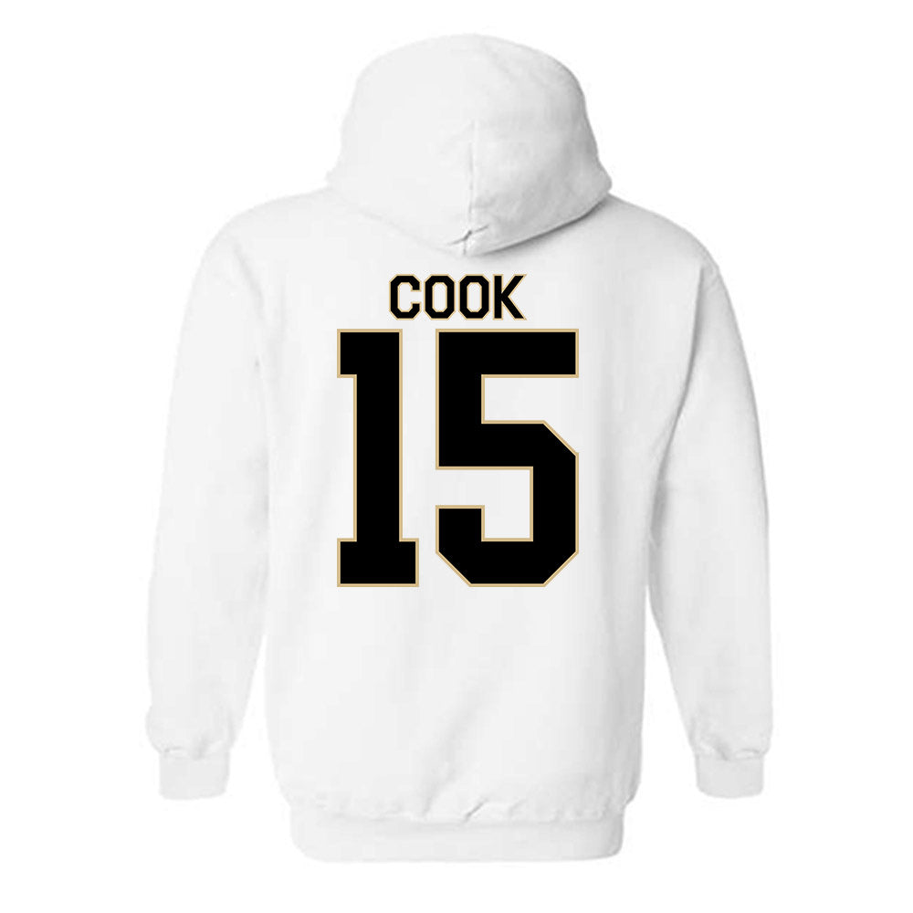 Wake Forest - NCAA Football : Devin Cook - Classic Shersey Hooded Sweatshirt-1