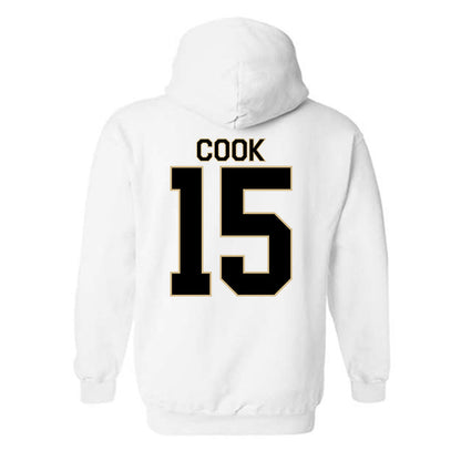 Wake Forest - NCAA Football : Devin Cook - Classic Shersey Hooded Sweatshirt-1