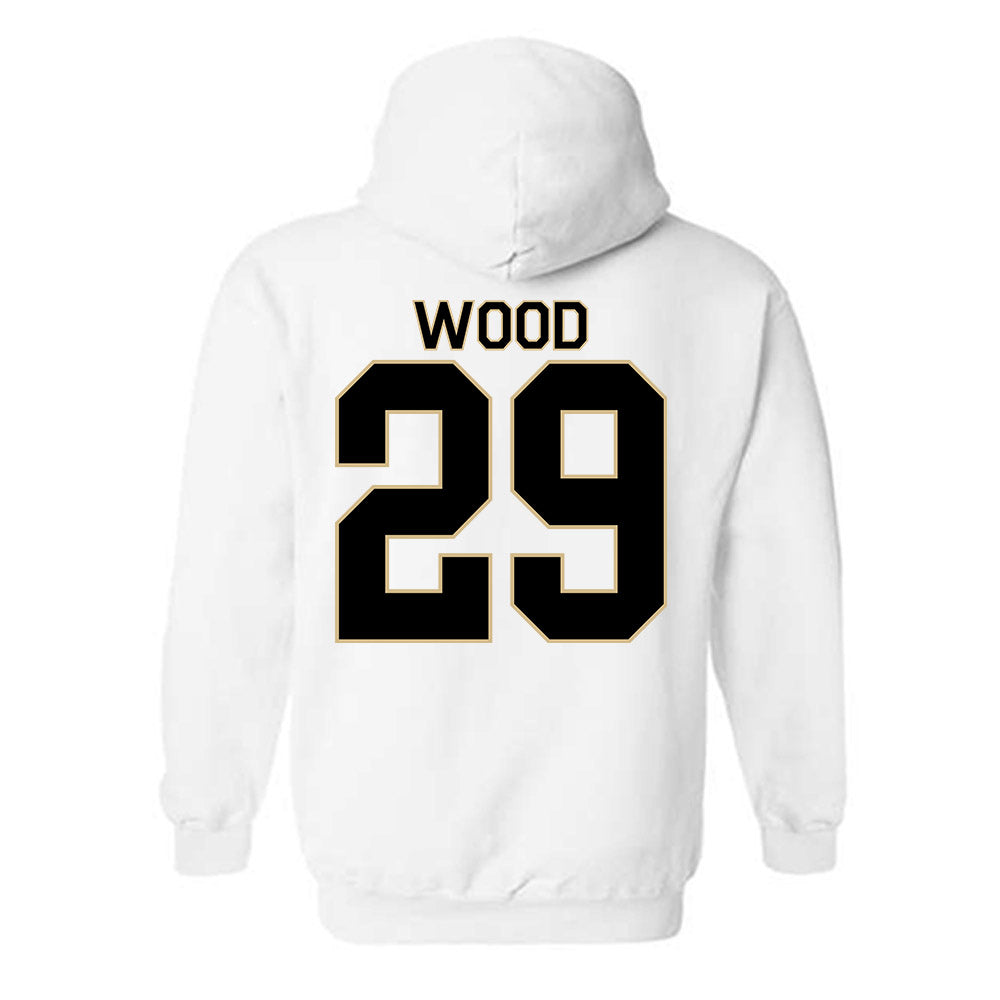 Wake Forest - NCAA Baseball : Tyler Wood - Classic Shersey Hooded Sweatshirt-1