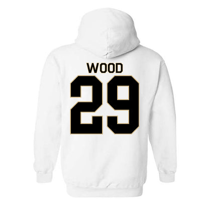 Wake Forest - NCAA Baseball : Tyler Wood - Classic Shersey Hooded Sweatshirt-1