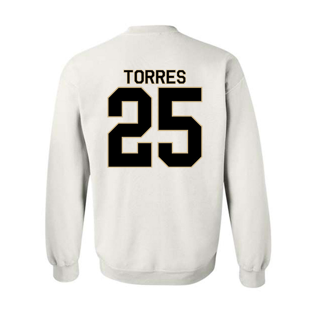 Wake Forest - NCAA Baseball : Boston Torres - Classic Shersey Crewneck Sweatshirt-1
