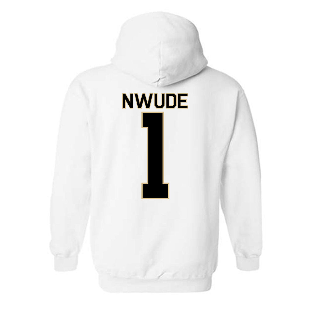 Wake Forest - NCAA Women's Basketball : Adora Nwude - Classic Shersey Hooded Sweatshirt-1