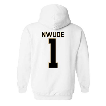 Wake Forest - NCAA Women's Basketball : Adora Nwude - Classic Shersey Hooded Sweatshirt-1