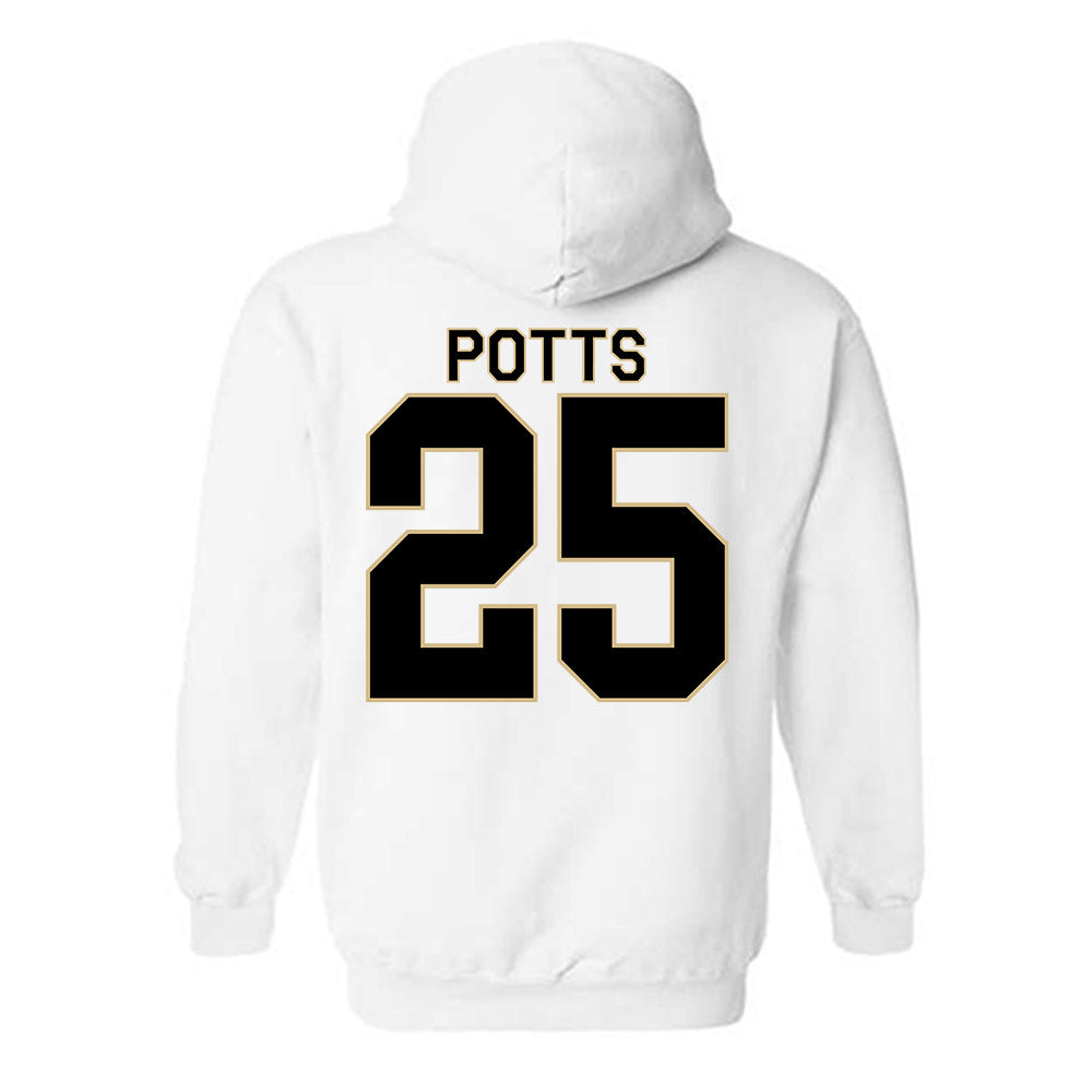 Wake Forest - NCAA Football : Eli Potts - Classic Shersey Hooded Sweatshirt-1