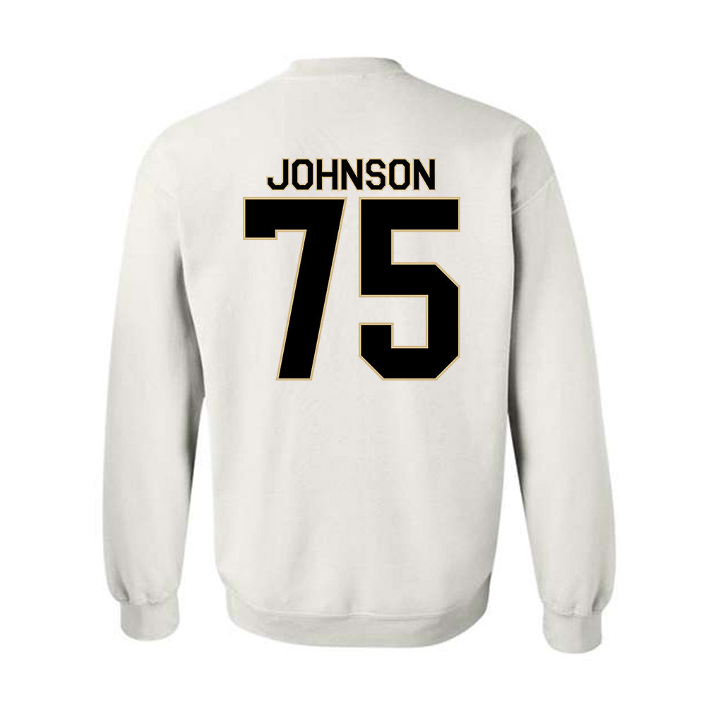 Wake Forest - NCAA Football : Derrell Johnson - Classic Shersey Crewneck Sweatshirt-1