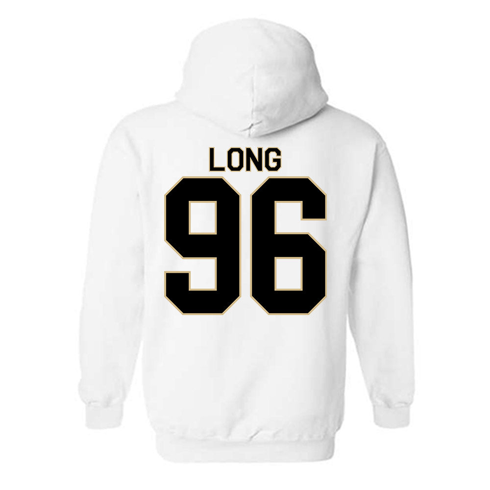 Wake Forest - NCAA Football : Cooper Long - Classic Shersey Hooded Sweatshirt-1