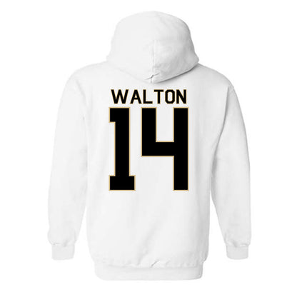 Wake Forest - NCAA Football : Tyler Walton - Classic Shersey Hooded Sweatshirt-1