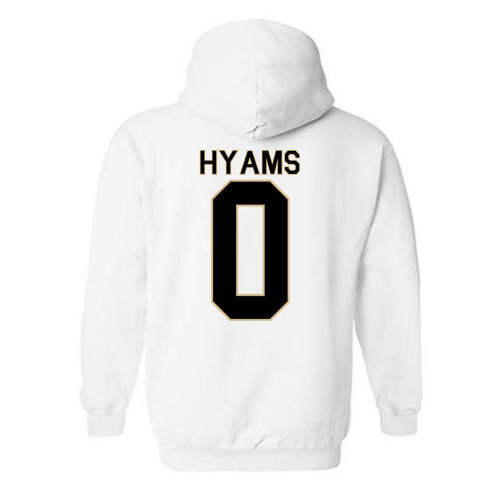 Wake Forest - NCAA Football : Ethan Hyams - Classic Shersey Hooded Sweatshirt-1
