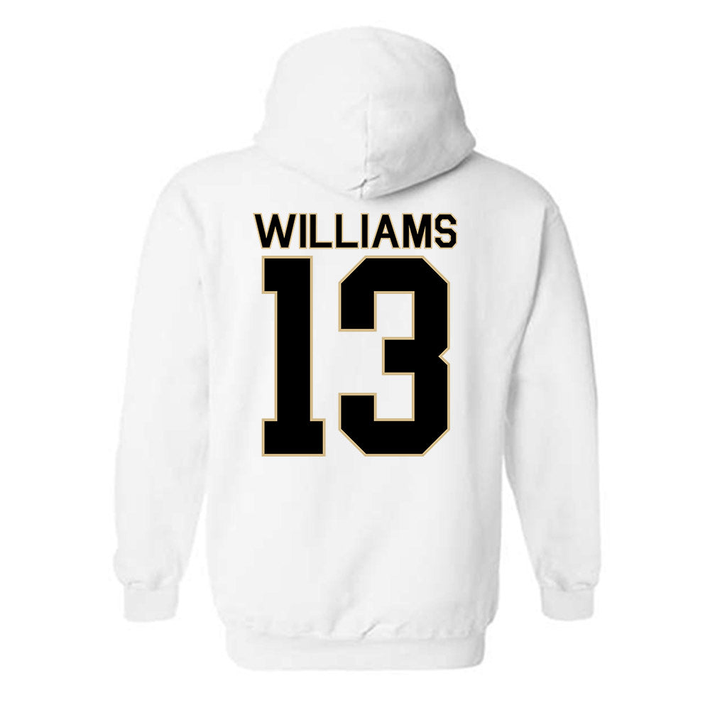 Wake Forest - NCAA Football : Ashaad Williams - Classic Shersey Hooded Sweatshirt-1