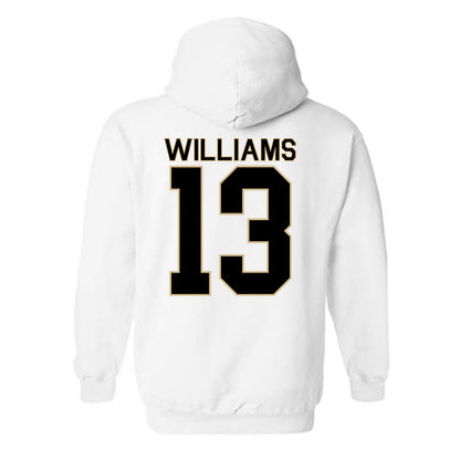 Wake Forest - NCAA Football : Ashaad Williams - Classic Shersey Hooded Sweatshirt-1