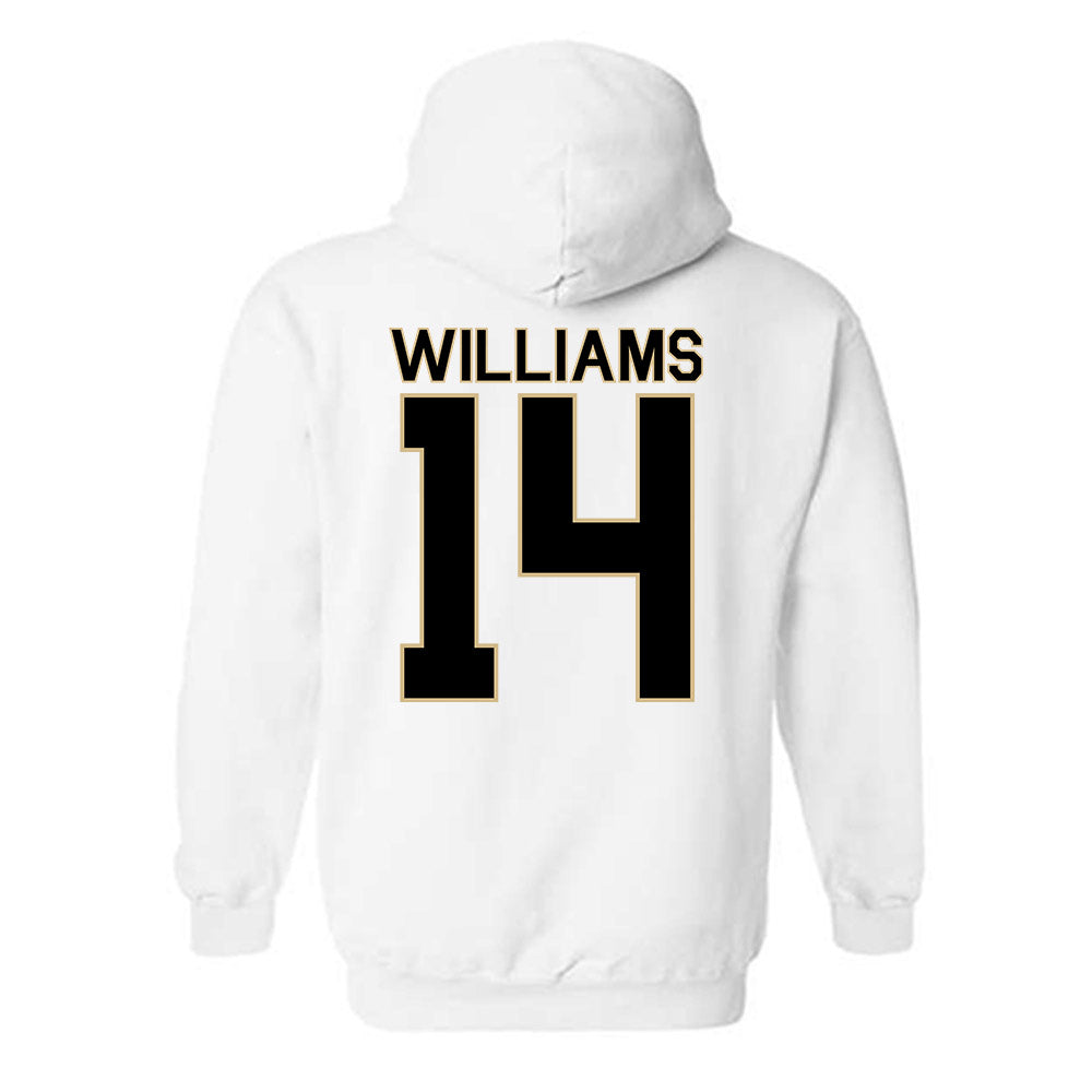 Wake Forest - NCAA Baseball : Javar Williams - Classic Shersey Hooded Sweatshirt-1