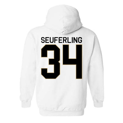 Wake Forest - NCAA Baseball : Grayden Seuferling - Classic Shersey Hooded Sweatshirt-1