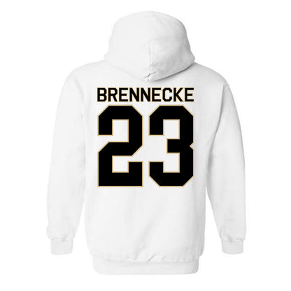 Wake Forest - NCAA Baseball : Ryan Brennecke - Classic Shersey Hooded Sweatshirt-1