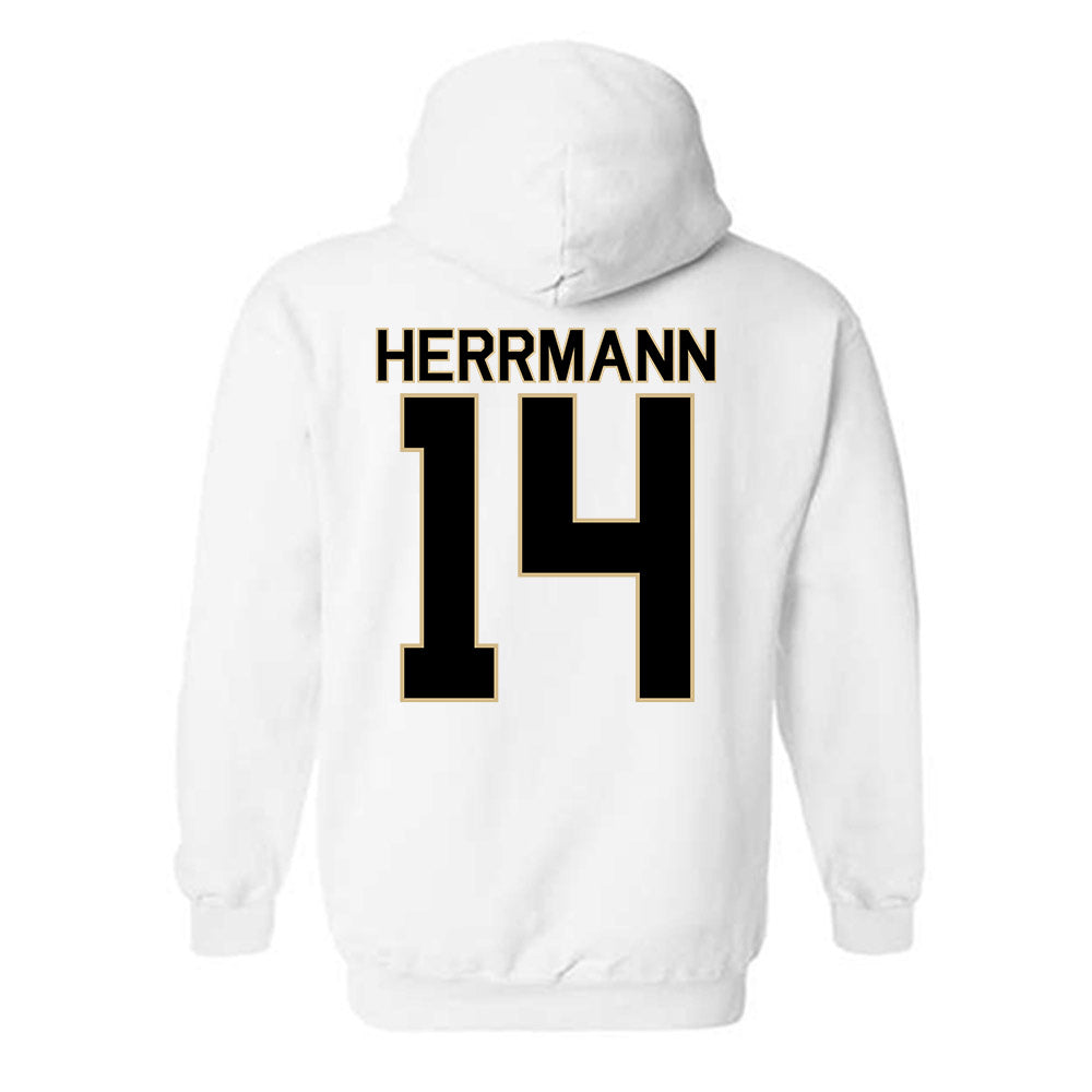 Wake Forest - NCAA Baseball : Joshua Herrmann - Classic Shersey Hooded Sweatshirt-1