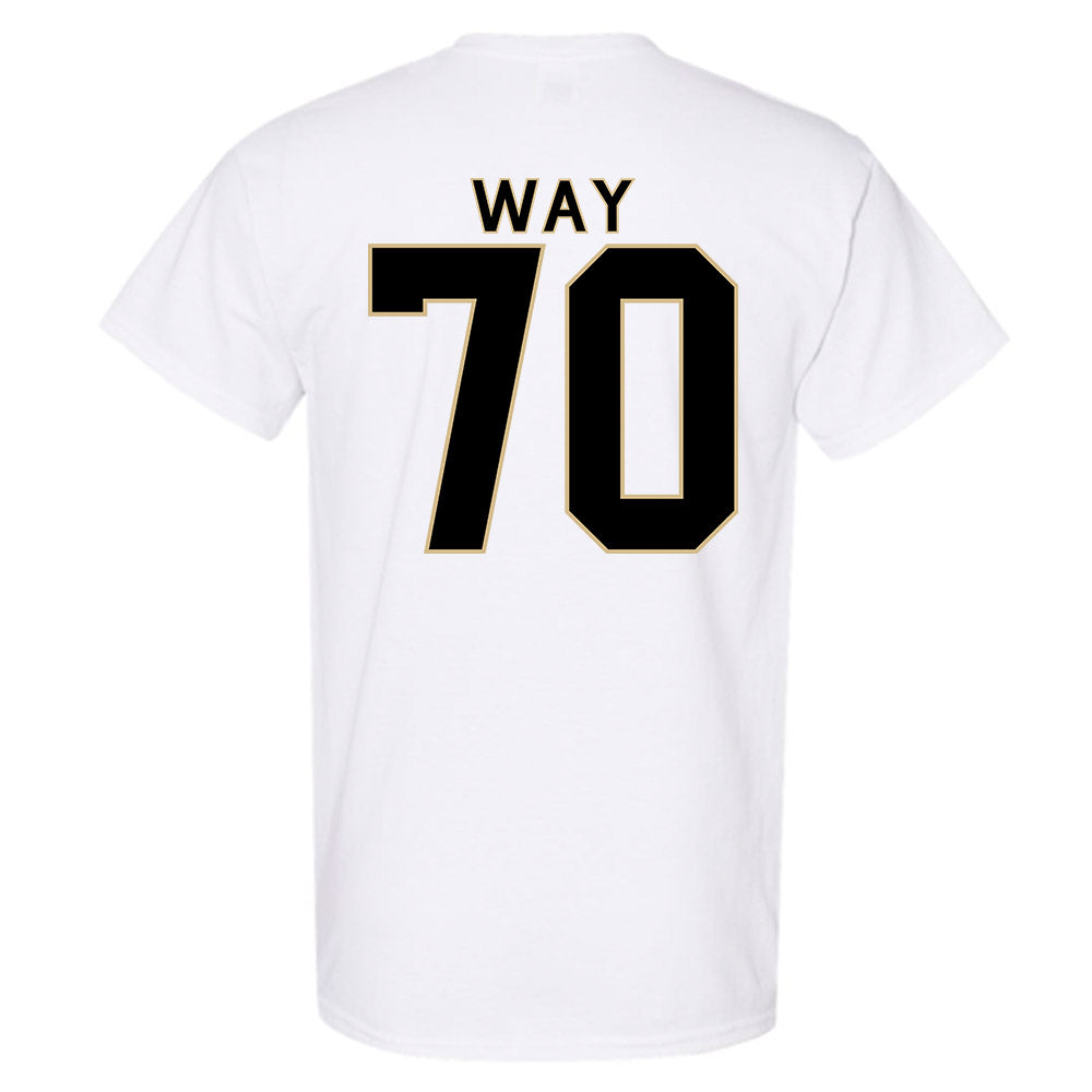 Wake Forest - NCAA Football : Will Way - Classic Shersey T-Shirt-1
