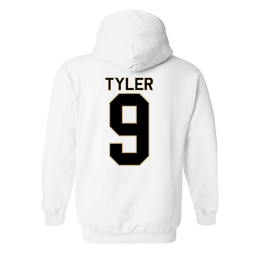 Wake Forest - NCAA Football : Chase Tyler - Classic Shersey Hooded Sweatshirt-1