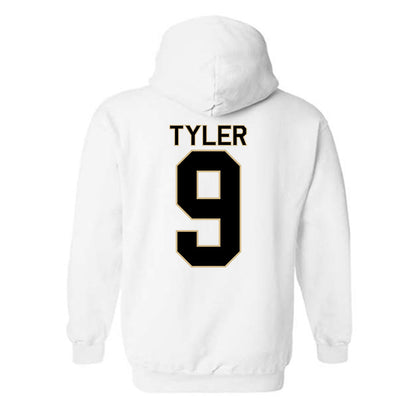 Wake Forest - NCAA Football : Chase Tyler - Classic Shersey Hooded Sweatshirt-1