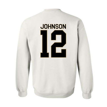 Wake Forest - NCAA Football : Kamrean Johnson - Classic Shersey Crewneck Sweatshirt-1