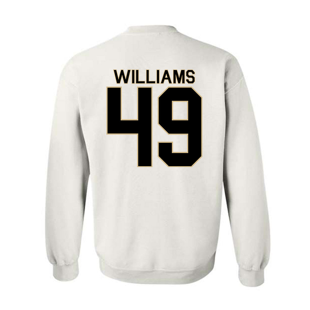 Wake Forest - NCAA Football : Eric Williams - Classic Shersey Crewneck Sweatshirt-1