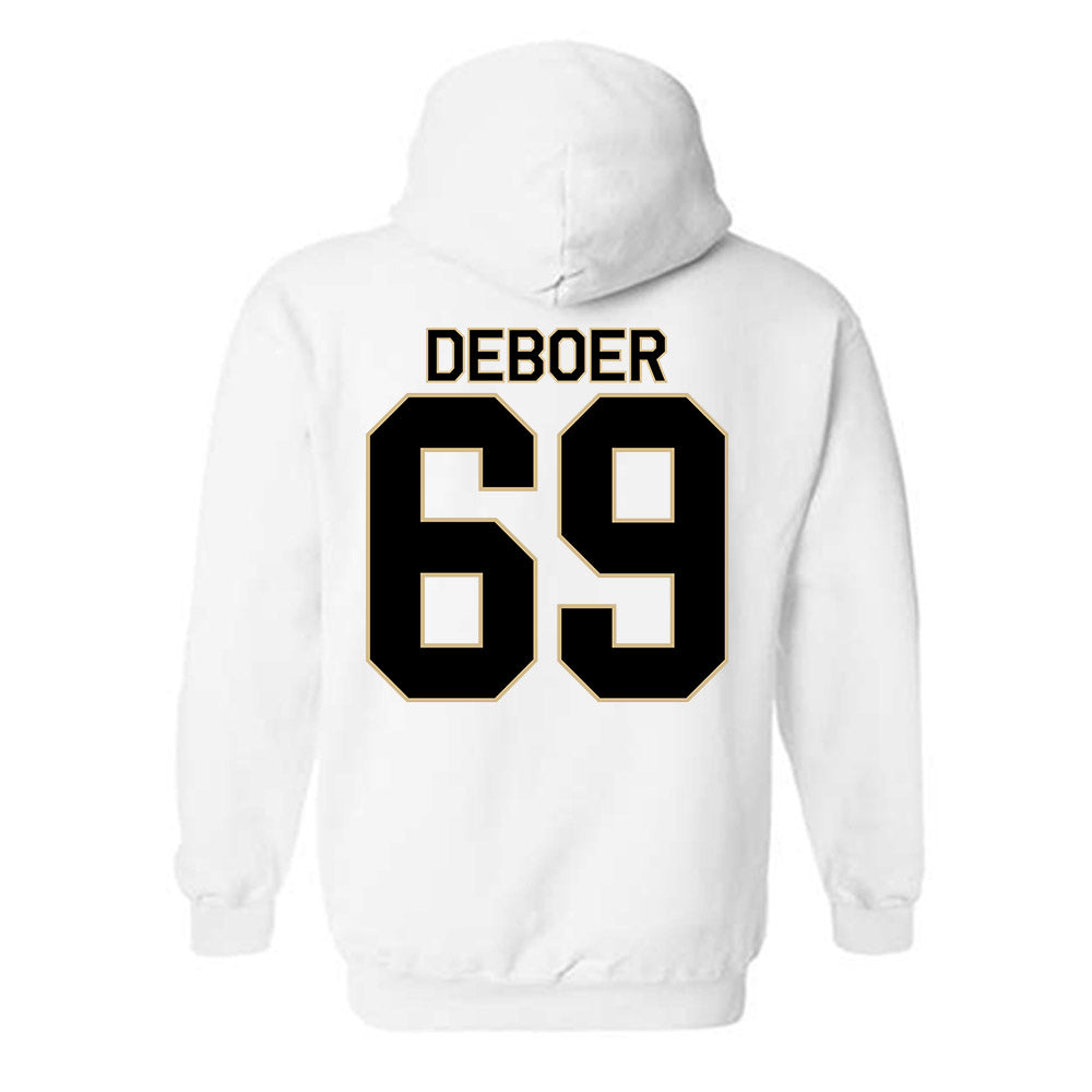 Wake Forest - NCAA Football : Dalton DeBoer - Classic Shersey Hooded Sweatshirt-1