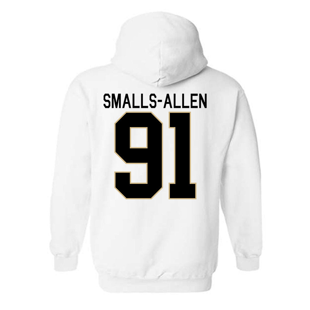 Wake Forest - NCAA Football : Lucas Smalls-Allen - Classic Shersey Hooded Sweatshirt-1