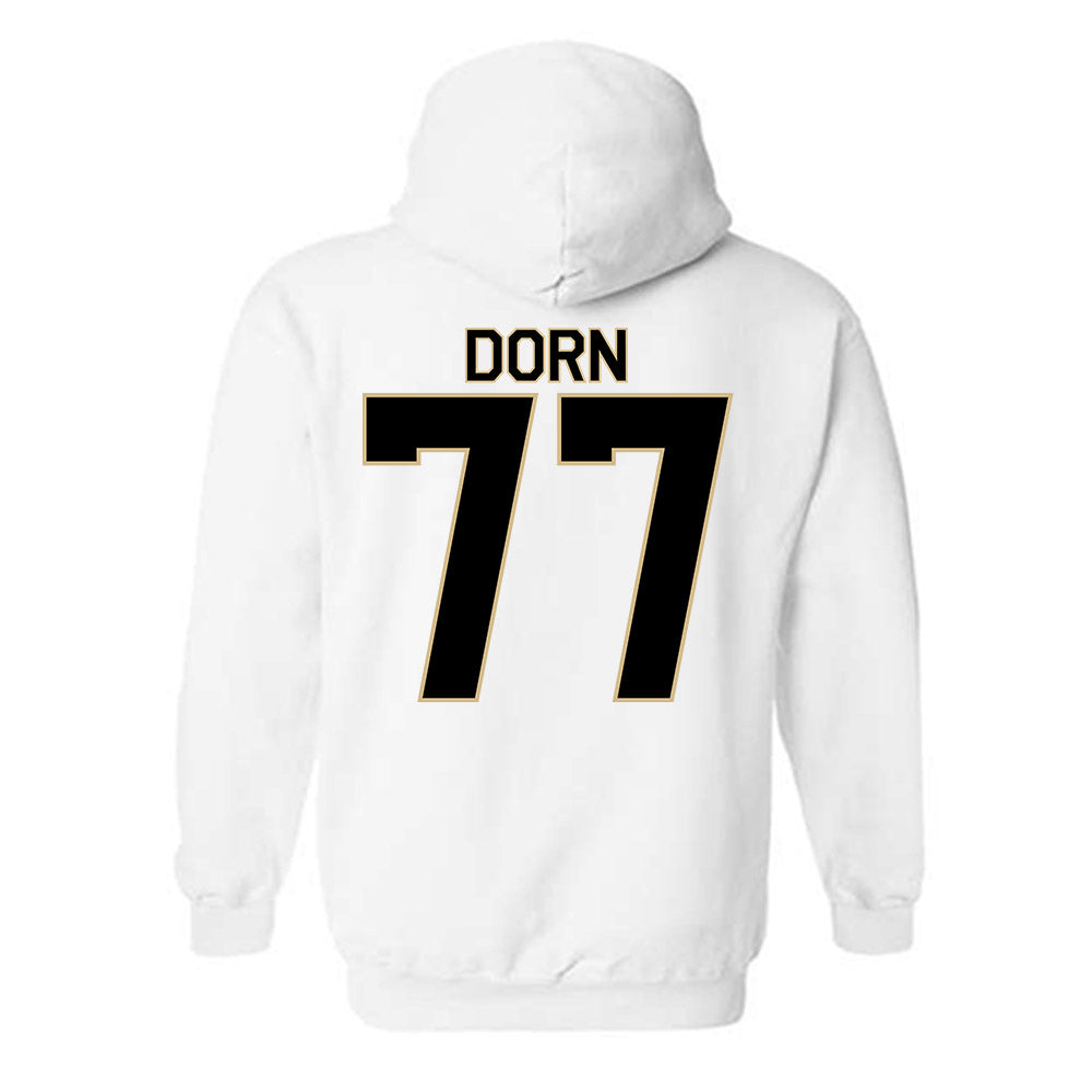 Wake Forest - NCAA Men's Basketball : Antonio Dorn - Classic Shersey Hooded Sweatshirt-1