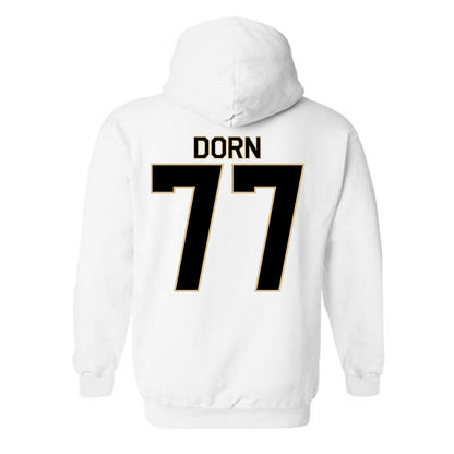 Wake Forest - NCAA Men's Basketball : Antonio Dorn - Classic Shersey Hooded Sweatshirt-1