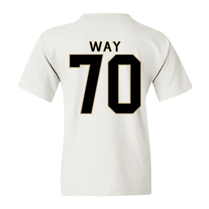 Wake Forest - NCAA Football : Will Way - Classic Shersey Youth T-Shirt-1