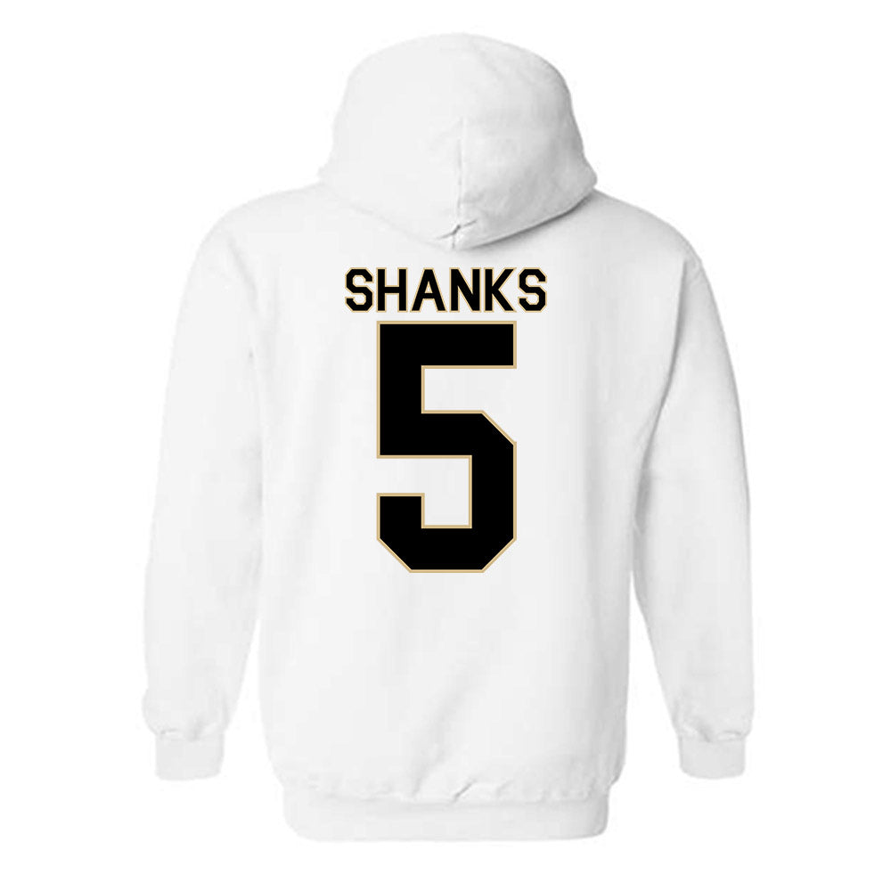 Wake Forest - NCAA Football : Kam Shanks - Classic Shersey Hooded Sweatshirt-1