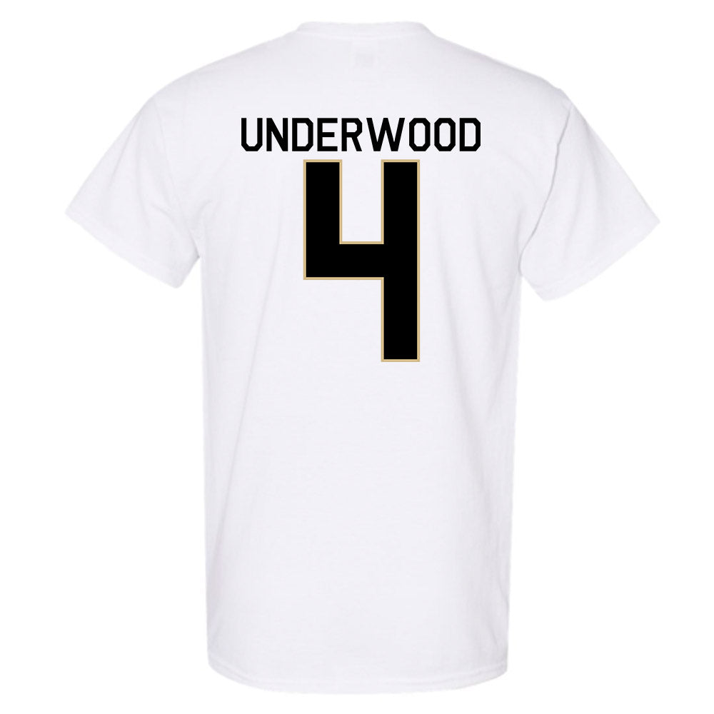 Wake Forest - NCAA Men's Basketball : Will Underwood - Classic Shersey T-Shirt-1