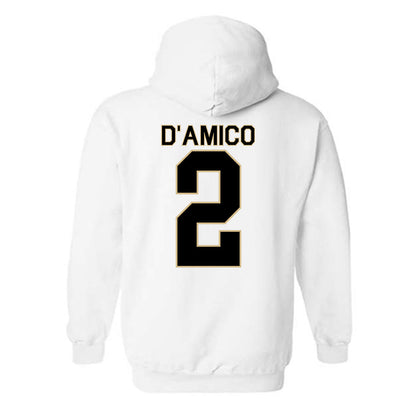 Wake Forest - NCAA Baseball : Logan D'Amico - Classic Shersey Hooded Sweatshirt-1
