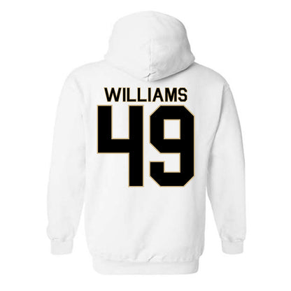 Wake Forest - NCAA Football : Eric Williams - Classic Shersey Hooded Sweatshirt-1