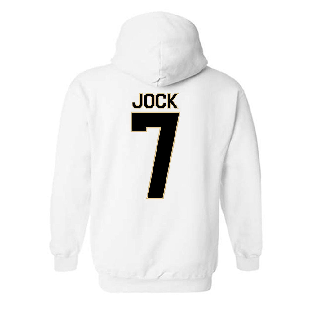 Wake Forest - NCAA Football : Buom Jock - Classic Shersey Hooded Sweatshirt-1