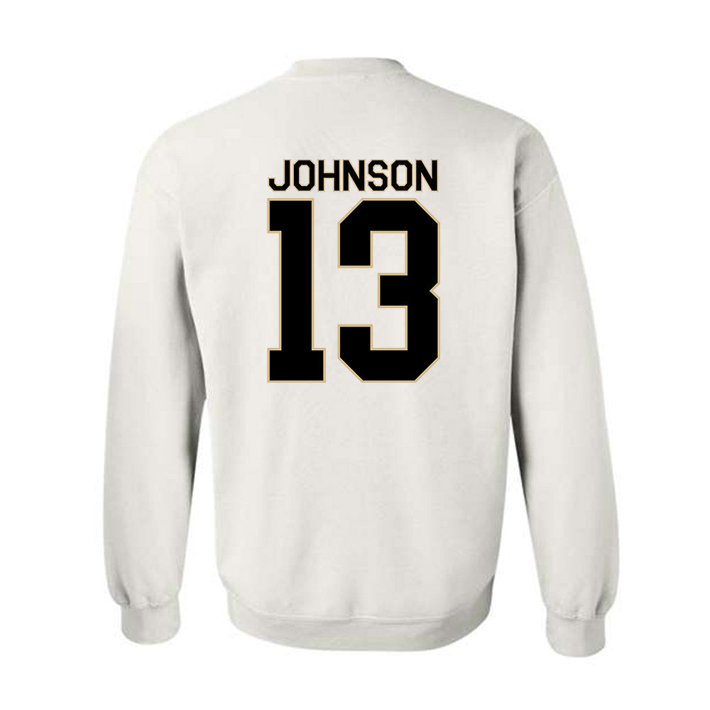 Wake Forest - NCAA Football : Billy Johnson - Classic Shersey Crewneck Sweatshirt-1