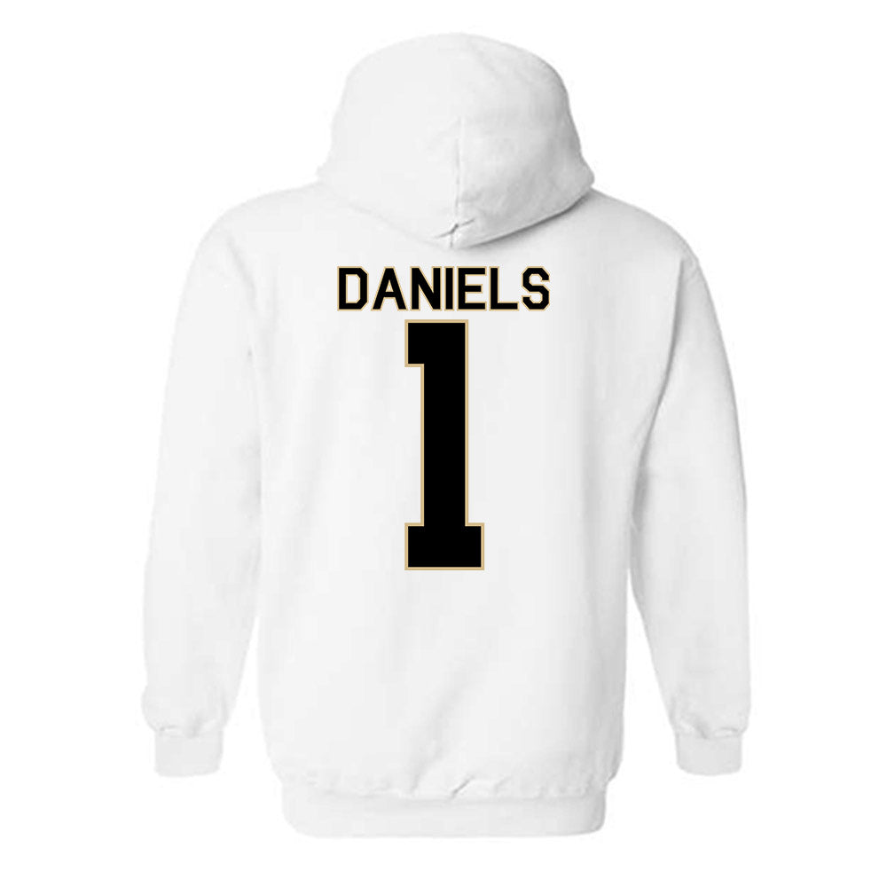 Wake Forest - NCAA Football : Kahnen Daniels - Classic Shersey Hooded Sweatshirt-1