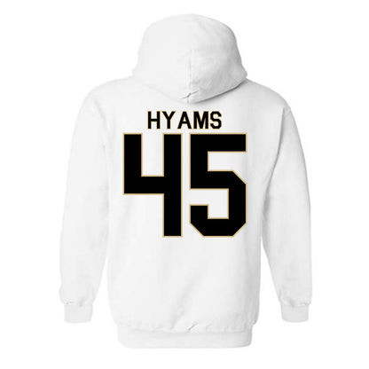 Wake Forest - NCAA Football : Ethan Hyams - Classic Shersey Hooded Sweatshirt-1