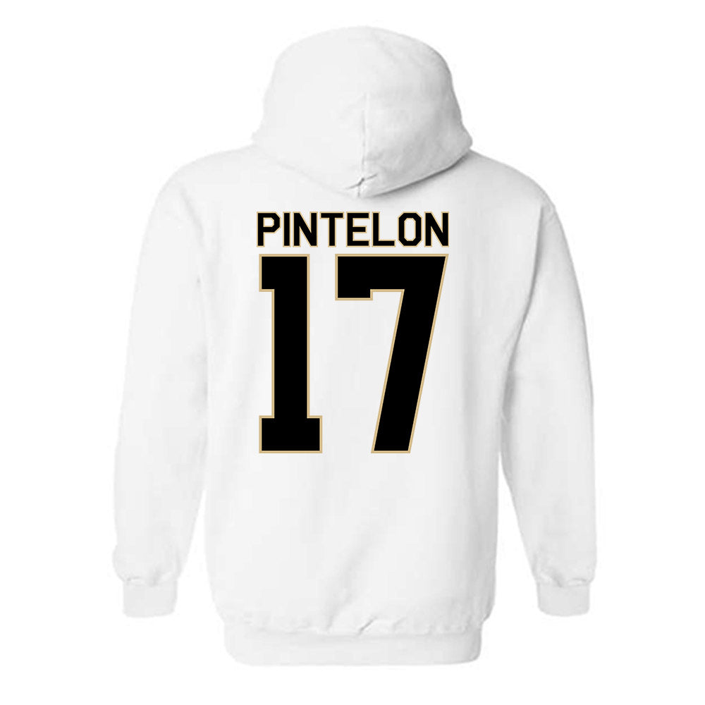 Wake Forest - NCAA Men's Basketball : Xander Pintelon - Classic Shersey Hooded Sweatshirt-1