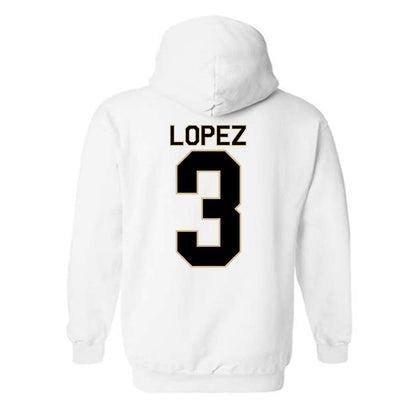 Wake Forest - NCAA Football : Gio Lopez - Classic Shersey Hooded Sweatshirt-1