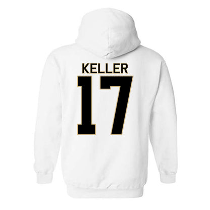 Wake Forest - NCAA Baseball : Ethan Keller - Classic Shersey Hooded Sweatshirt-1