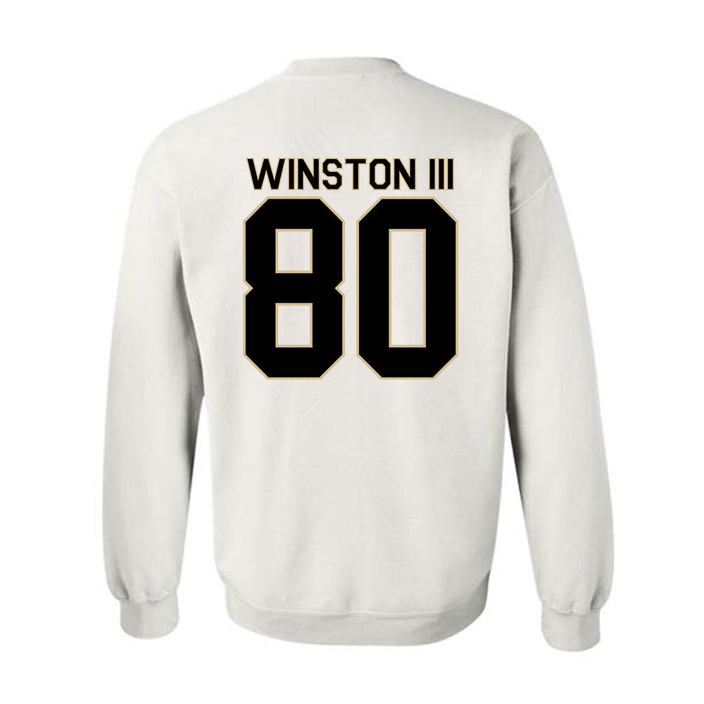 Wake Forest - NCAA Football : Braxton Winston III - Classic Shersey Crewneck Sweatshirt-1