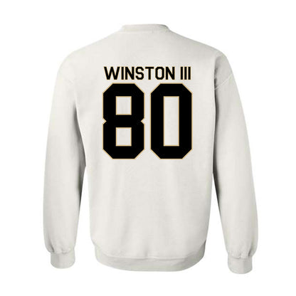Wake Forest - NCAA Football : Braxton Winston III - Classic Shersey Crewneck Sweatshirt-1